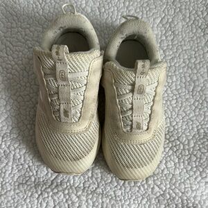 Kids Cream Sneakers